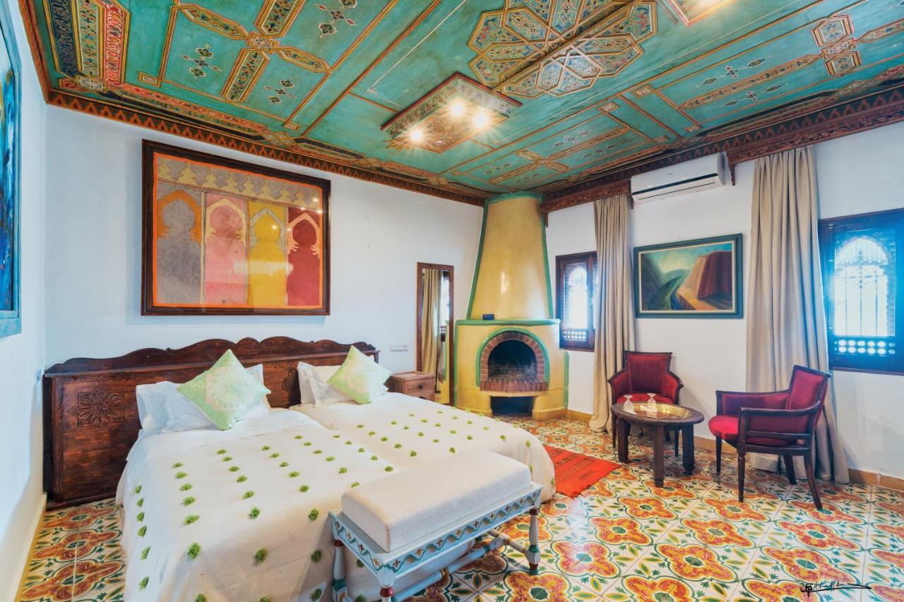 Casa Hassan Bed & Breakfast Чефчауен Екстериор снимка
